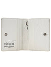 Stitch Grain Keyring Card Wallet White - MAISON MARGIELA - BALAAN 11