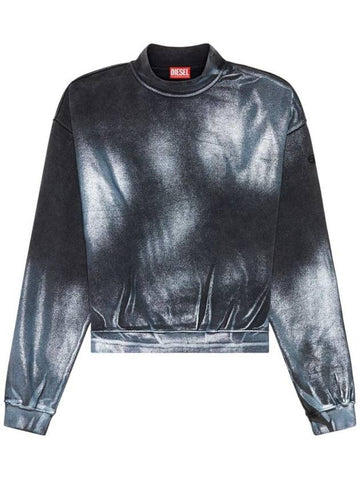 Metallic Sweatshirt A133970DPAQ - DIESEL - BALAAN 1