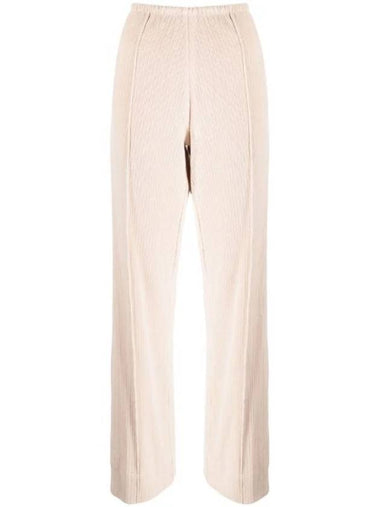 Corduroy Side Stripe Track Pants Beige - PALM ANGELS - BALAAN 1