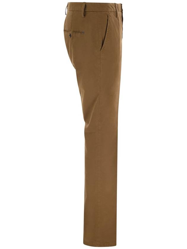 SPIRITISSIMO - Regular chino trousers in light gabardine - DONDUP - BALAAN 3