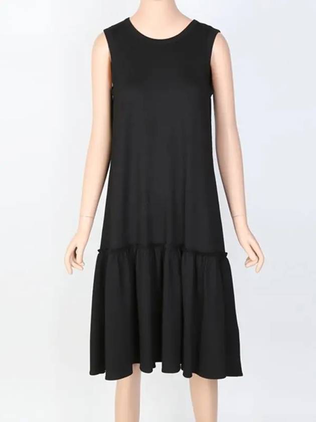 Back Ribbon Detail Jersey Black One Piece VR0MJ06M5WE 0NO - RED VALENTINO - BALAAN 6