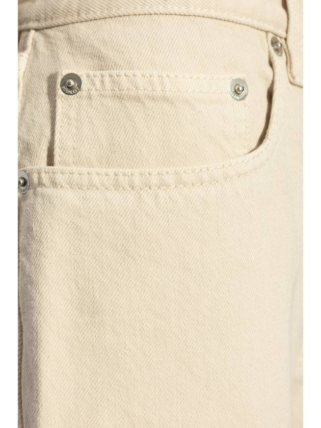 Burberry ‘Straight’ Jeans, Women's, Cream - BURBERRY - BALAAN 5