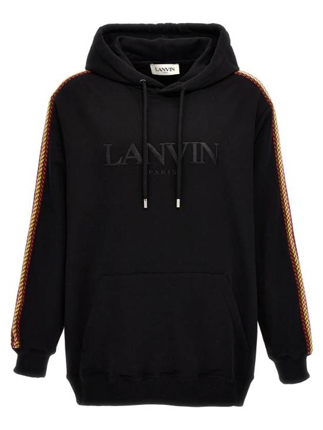 Hooded Sweatshirt RMHO0009J212H2310 Black - LANVIN - BALAAN 1