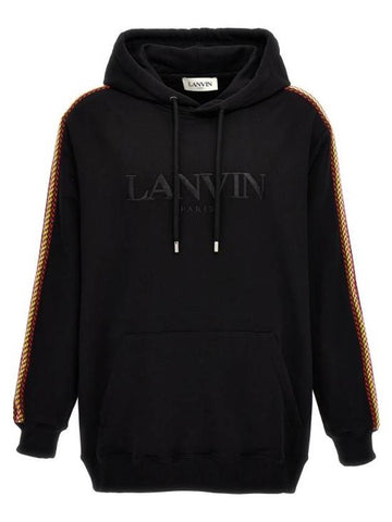 Hooded Sweatshirt RMHO0009J212H2310 Black - LANVIN - BALAAN 1