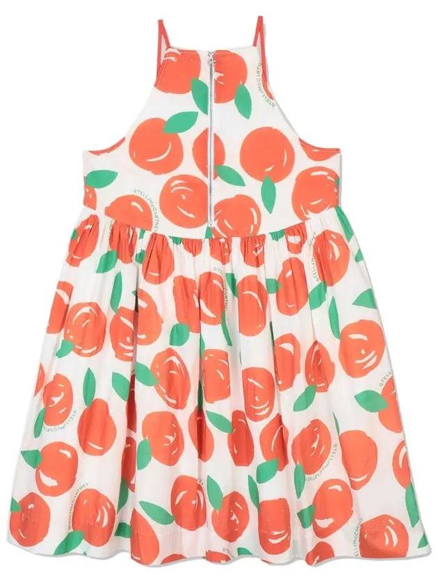 Kids Apple Pattern One Piece White 602786 SQK83 H901 - STELLA MCCARTNEY - BALAAN 3