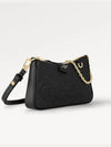 Monogram Easy Pouch On Strap Shoulder Bag Black - LOUIS VUITTON - BALAAN 4