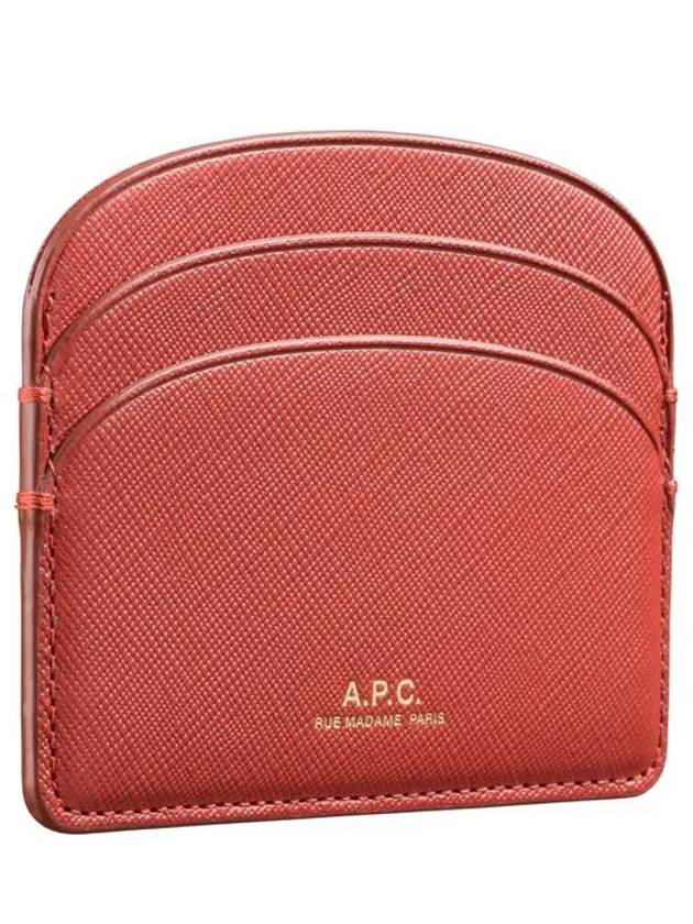 Demi Lune Card Wallet Red - A.P.C. - BALAAN 4