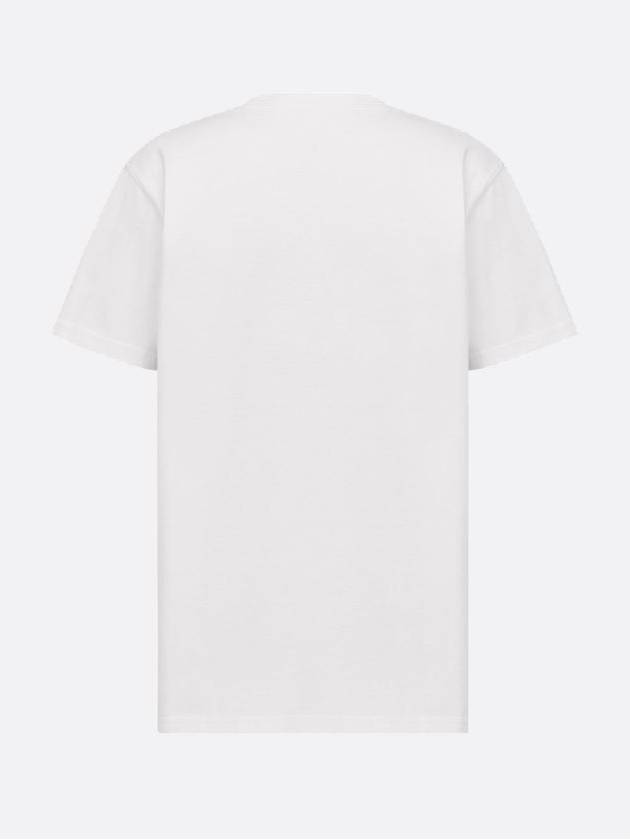 Couture Relaxed Fit Short Sleeve T-Shirt White - DIOR - BALAAN 3