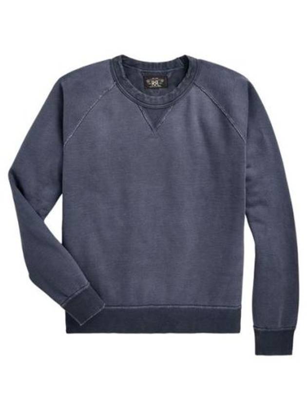 Garment Dye French Terry Sweatshirt Navy - POLO RALPH LAUREN - BALAAN 2