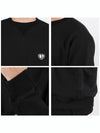 CD Heart Embroidered Sweatshirt Black - DIOR - BALAAN 4