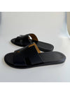 Izmir Sandal Calfskin & Noir - HERMES - BALAAN 9