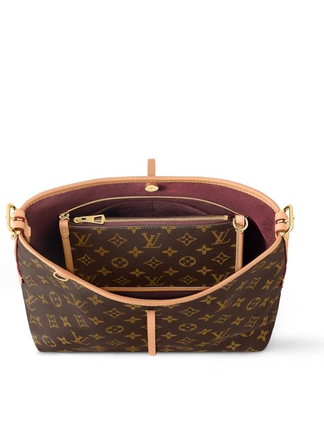 CarryAll PM Monogram Shoulder Bag Brown - LOUIS VUITTON - BALAAN 5