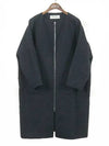 Smith Market Used Luxury Navy Coat Women s Clothing - MARNI - BALAAN 1