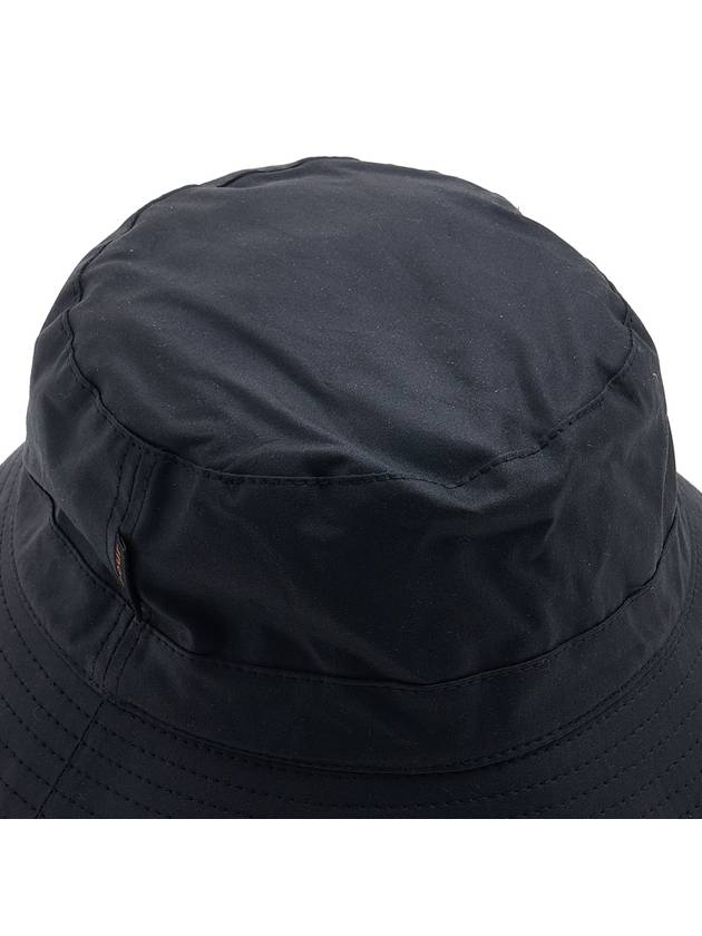 Wax Logo Bucket Hat Black - BARBOUR - BALAAN 9