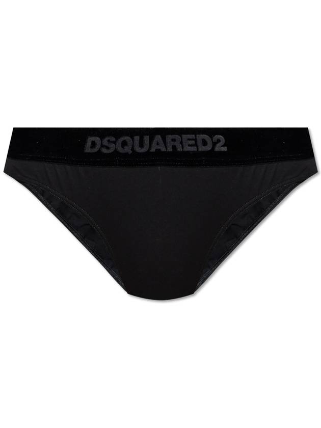 Dsquared2 Logo Briefs, Women's, Black - DSQUARED2 - BALAAN 1