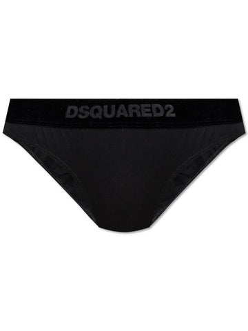 Dsquared2 Logo Briefs, Women's, Black - DSQUARED2 - BALAAN 1