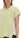 Embroidered ORB Polo Shirt Yellow - VIVIENNE WESTWOOD - BALAAN 3