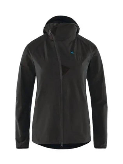 Women's Vanadis 2.0 Wind Stretch Zip-Up Jacket Raven - KLATTERMUSEN - BALAAN 2