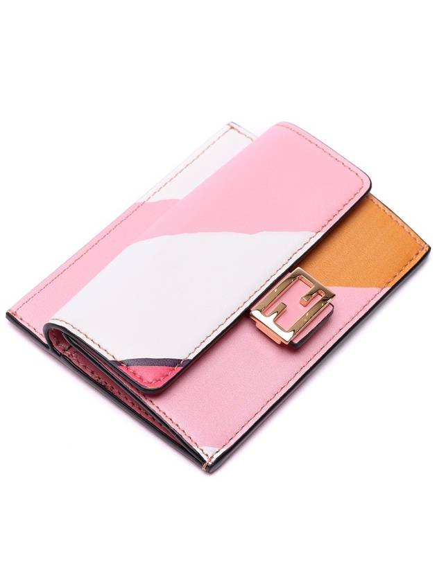 embossed leather card wallet - FENDI - BALAAN 6