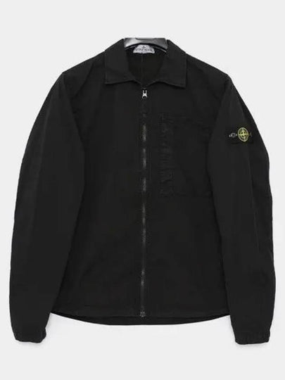 Kids Wappen Patch Shirt Black - STONE ISLAND - BALAAN 2