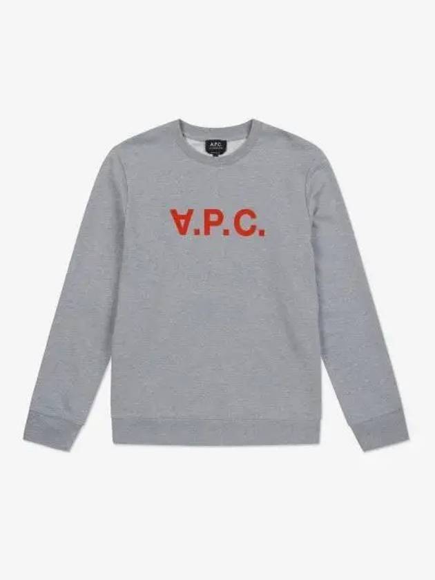 VPC Logo Crew Neck Sweatshirt Grey - A.P.C. - BALAAN 2