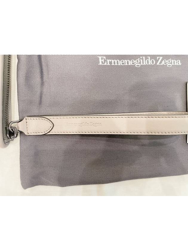 Peletesta gray pouch - ERMENEGILDO ZEGNA - BALAAN 5