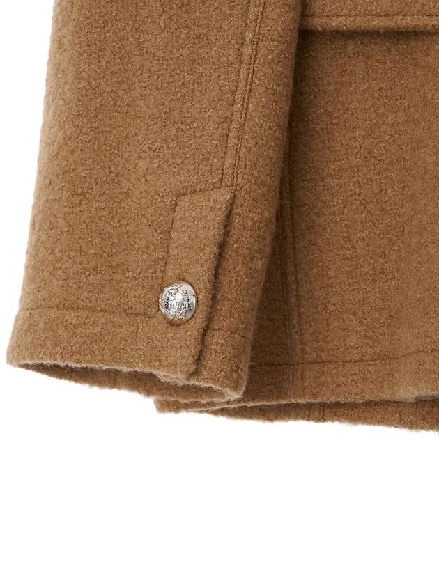 First class tweed 4 pocket short coat camel - RS9SEOUL - BALAAN 6