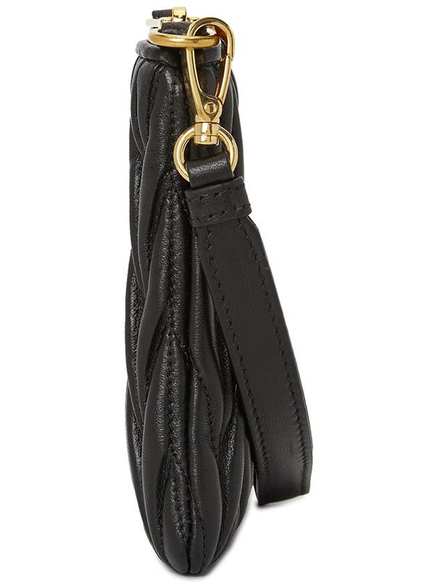 Materasse Nappa Leather Clutch Bag Black - MIU MIU - BALAAN 4