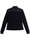 Women's Wren Knitted Hybrid Zip-Up Jacket Navy - J.LINDEBERG - BALAAN 3