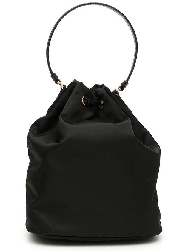 Duet Re-Nylon Bucket Bag Black - PRADA - BALAAN 7