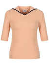 Sailor collar roll-up sleeve knit MK4MP321 - P_LABEL - BALAAN 2