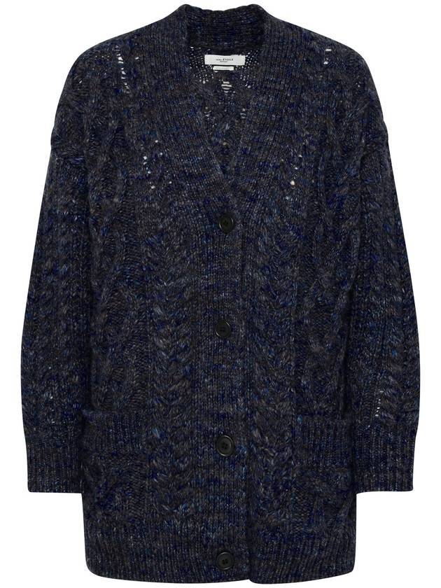 Rose Wally cable knit cardigan - ISABEL MARANT - BALAAN 1