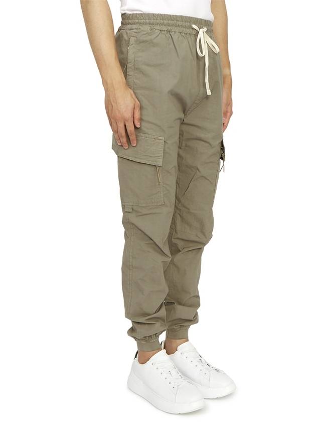 Military Track Pants Taupe - REPRESENT - BALAAN 4