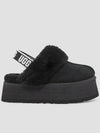 Funkette Platform Slippers Black - UGG - BALAAN 3