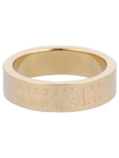 Women’s Numeric Minimal Polished Finish Ring Gold - MAISON MARGIELA - BALAAN 2