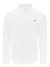 Fox Head Long Sleeve Shirt White - MAISON KITSUNE - BALAAN 2