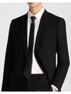 Homme Oblique Silk Tie Black - DIOR - BALAAN 3