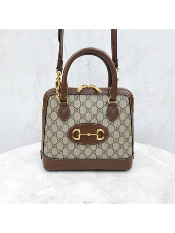 Lux You Horsebit 1955 small top handle bag - GUCCI - BALAAN 1