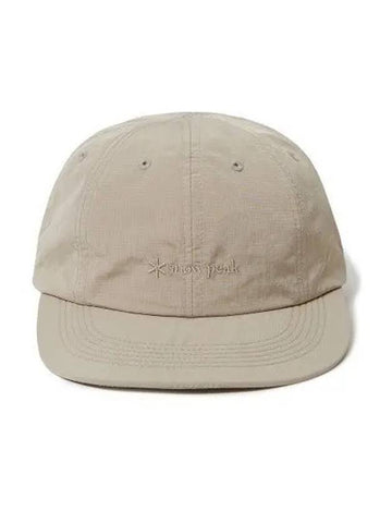 Cample 8 panel ball cap Beige S23SUCBC12 - SNOW PEAK - BALAAN 1