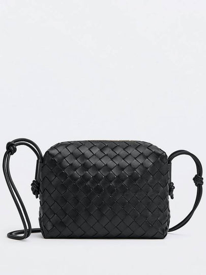 Loop Camera Small Cross Bag Black - BOTTEGA VENETA - BALAAN 2