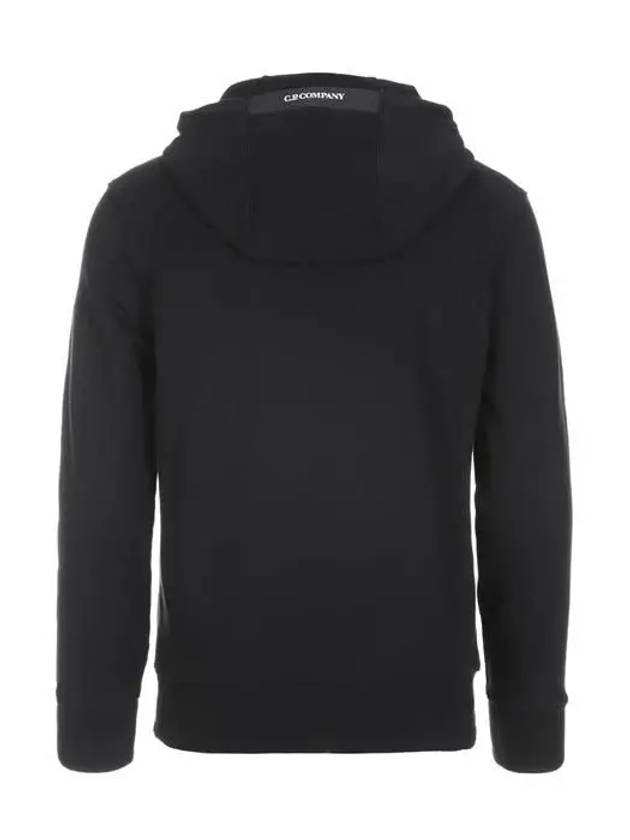 Lens Wappen Pocket Hoodie Black - CP COMPANY - BALAAN 3