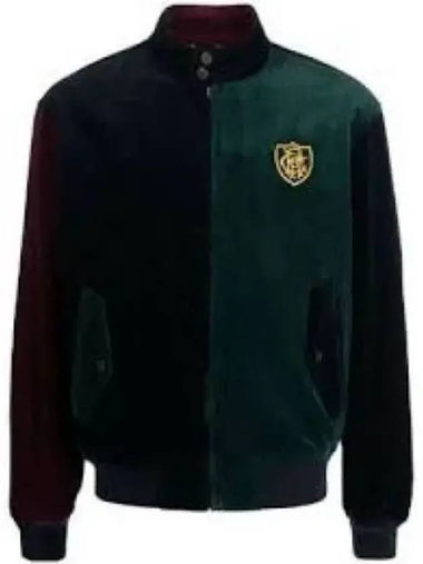 Crest Corduroy Fun Bomber Jacket - POLO RALPH LAUREN - BALAAN 1