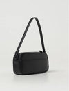 Reedition Baguette Leather Shoulder Bag Black - COURREGES - BALAAN 3