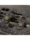 Sandals 365 Black Denim Velcro Sandals - CHANEL - BALAAN 3