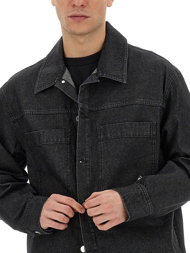 Maison Kitsuné Workwear Shirt - MAISON KITSUNE - BALAAN 4