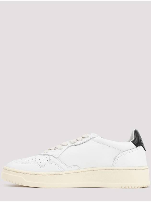 Medalist Goatskin Low Top Sneakers White - AUTRY - BALAAN 3