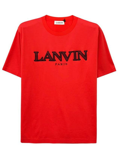 23SS logo short sleeve tshirt RMTS0005 - LANVIN - BALAAN 1