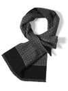 Gancini Pattern 52 7047 04 671685 Wool Muffler Scarf - SALVATORE FERRAGAMO - BALAAN 1