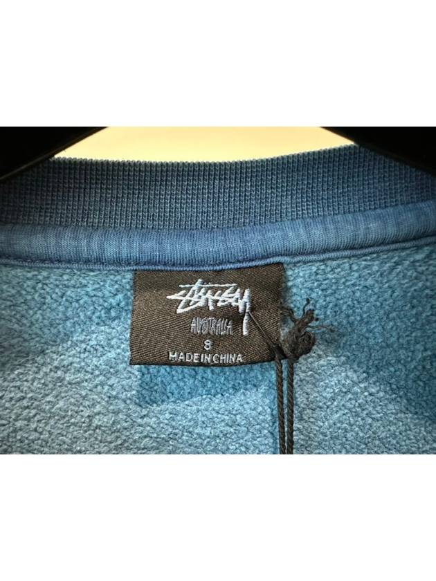 AU Australian World League Sweatshirt ST135301 Pigment Blue WOMENS - STUSSY - BALAAN 3