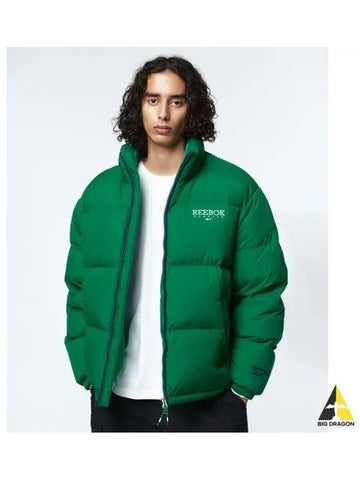 Classic Vector Down Jacket Green - REEBOK - BALAAN 1